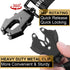 Heavy Duty Dog Leash, 4-6FT Shock Absorbing Tactical with 2 Padded Handles, Advanced Easy Metal Clip, No Pull