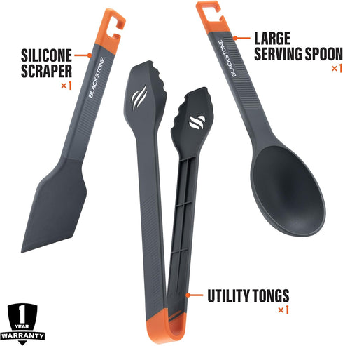 5808 Set, 3-Piece BLACKSTONE Camping Tool