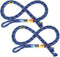 Just Jump It 8' Foot Jump Rope 2 Pack, Active Outdoor Youth Fitness Equipment, Kid Friendly Gym Accessories