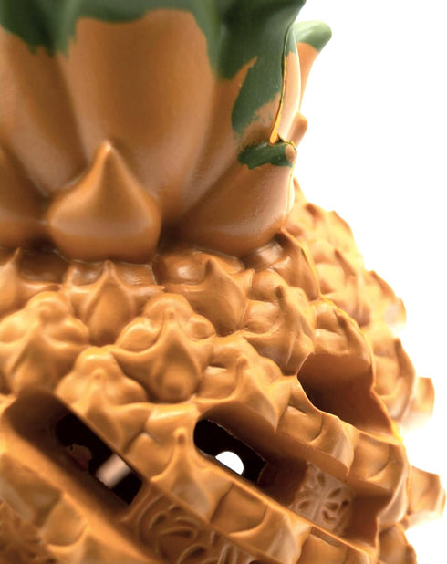 Herm Sprenger Pineapple Dog Chew Toy for Aggressive Chewers, Large Natural Rubber Dental Treat Dispenser