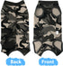 Coppthinktu Breathable Dog Recovery Suit for Abdominal Wounds, E-Collar Alternative for Small/Medium Dogs After Surgery