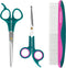 Professional Pet Grooming Kit, Stainless Steel Dog & Cat Grooming Shears with