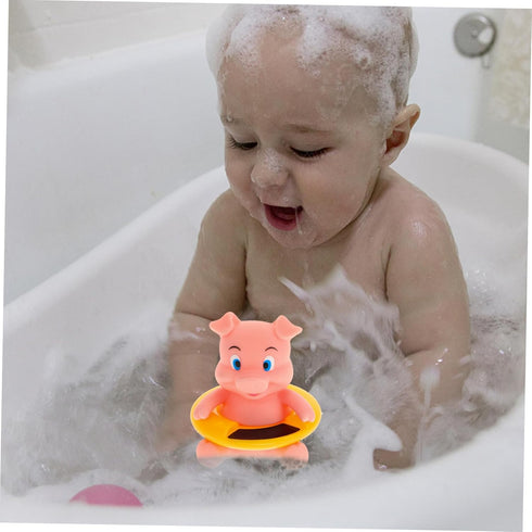 Swimming Cartoon Baby Bath Electronic Water Temperature Gauge for Infants Waterproof Pool Floating Design for Baby