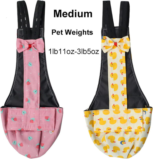 BestParts 2pcs M(1.65-3.31pounds), 1, Count) Adjustable Diaper Waterproof Reusable Diapers, Cloth Diaper Wearable