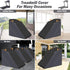 XYZCTEM Waterproof Treadmill Cover, Dustproof Running Machine Cover with Windproof Drawstring and Air Vents