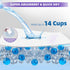 IMMCUTE Cat Pads 16.9" X 11.4", 30 Ct - Thickened 6-Layer Super Absorbent Pads for Tidy Cats Breeze Litter System