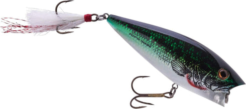 Heddon Pop'N Image Topwater Fishing Lure, Excellent Popping and Walk-The-Dog Action