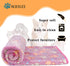 Dog Blankets for Large Dogs, 3 Pack Washable 41" x 31", Fuzzy Soft Pet Mat Throw Cover, Cute Paw Pattern, Waterproof