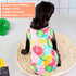KYEESE 2 Pack Dog Shirts, Quick Dry Lightweight T-Shirts with Reflective Label, Sleeveless Vest for Small Dogs, Lemon