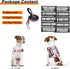 Service Dog Harness and Leash Set, Training Vest with 10 Dog Patches, Emotional Support for Small to XL Dogs