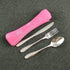 Set Sets Set Set Ochine Portable Travel Utensils Portable Stainless Steel Flatware Travel Camping Cutlery Portable
