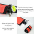 7in 4ft/5ft/6ft Luwint Surface Marker Buoy Width x Tall, Scuba Diving SMB Safety Sausage Signal Tube, Hi-Visibility