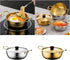Ywmsfl Soup Pots with Efficient Heat Distribution Stainless Steel Materials Camping Cookware Space Saving Kitchenwares
