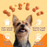 6 oz Jungle Calling Rawhide Free Dog Chew Treats, Real Chicken Wrapped Peanut Butter Bones, Teeth Clean Chewy Training