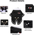 Gentleman Dog Shirt for Small Dogs, Pet Suit Bow Tie Costume, Cat Wedding Shirt Formal Tuxedo with Black Tie (XL, Black)