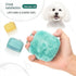 2pcs Dog Brush and Cat Brush - Self-cleaning Slicker Brush and Silicone Dog Bath Brush - Pet Hair Removal Tool for Long