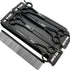Professional Dog Grooming Scissors Set 7.0 inches - Straight, Thinning, Curved, Chunkers & Comb, Black