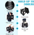 Chicmount Portable Toilet Kit for Camping, Car, Adult Ultralight Foldable Camping Toilet Seat Collapsible Car Potty