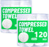 240 PCS Disposable Face Towel, Compressed Towels, Coin Towels for Travel Camping