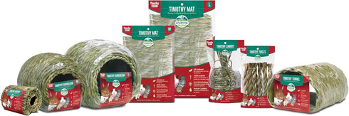 Chinchillas Oxbow Timothy Hay Tunnel, Guinea Pig Hideout, Rabbit & Bunny Tunnel, Edible & Hand-Woven Guinea Pig House