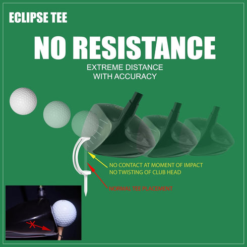 SANDIAN Plastic Golf Tees, Semicircular Design for Better Accuracy, Unbreakable, Anti-Hook, Anti-Slice
