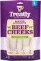 Cowcheek Rolls 4" Dog Chew Treats - Natural Flavor, 6 Count/1 Pack