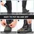 Upgraded Waterproof Gators for Hiking Boots, Adjustable Leg Gaiters for Men Women - 600D Oxford for Hiking, Trail