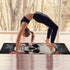 Skull Yoga Mat for Women Men 71" x 26" Non Slip Exercise & Fitness Mat with Storage Bag
