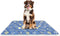 Dog Crate Mat, Ultra Soft Washable Bed Mat with Anti-Slip Bottom, Cute Prints, for Large Medium Small Dogs (59" X 35")