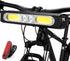 Heeykeey Bike Lights for Night Riding,1500 Lumens High&Low Beam Front Light, OLED Display