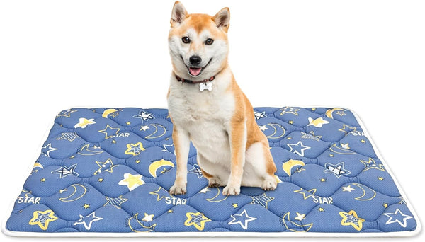 Dog Crate Mat, Ultra Soft Bed Mat with Anti-Slip Bottom, Washable Kennel Pad for Large Medium Small Dogs (30" X 19")