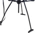 (Pack 1) Zenithen High Tension Folding Fabric Table with Cup Holders, Dark Blue of - Portable Outdoor Table with Steel