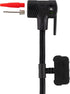 Schwinn Air Base Foot Operated Bike Pump, Dual Pump Head for Presta and Shrader Valves, Max PSI 100
