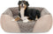 INVENHO X-Large Rectangle Washable Dog Bed, Orthopedic Soft Calming Sleeping Bed for Large Medium Small Dogs, Anti-Slip