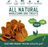 Beg & Barker Jerky Chips for Dogs Variety (3.5oz, Pack of 4) - Single Ingredient Protein Human Grade Treats Made in USA