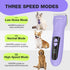 9mm etopia Professional Dog Clippers for Grooming, Low Noise Electric Quiet Dog Grooming Kit, Rechargeable Cordless Dog