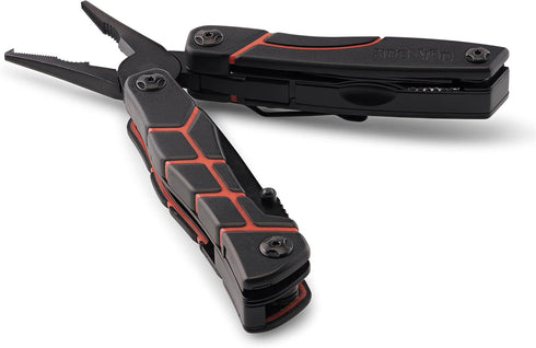Ugly Stik Multitool Knife for Fishing, 11-in-1 Fishing Tool with Pliers, Scissors, Knife, Non-Slip Grip