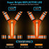LED Reflective Vest Safety Gear, Light Up Vest for Night Walking, High Visibility Running Vest with Reflective Strips
