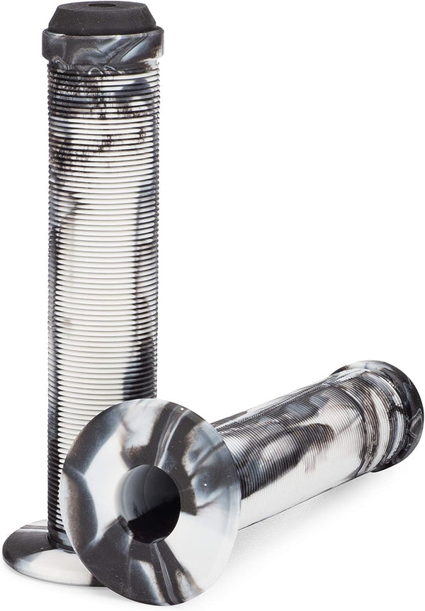 Ronin Grip with Flange - Flanged BMX Bike and Scooter Handlebar Grips with End Plugs