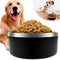 Dog Bowl for Food and Water, 40 Oz Stainless Steel Pet Feeding Bowl, Heavy Duty with Rubber Bottom
