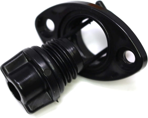 JSP Manufacturing Universal Kayak Plastic Drain Plug and Base Assembly Kit for Pelican, Lifetime Kayaks