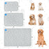 MH MYLUNE HOME Dog Cooling Mat, 20”x30” Cooling Pad for Dog/Cat, Arc-Chill Cooling Fiber, Foldable & Washable