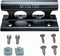 ODIER Bike Block Fork Mount Adapter for Car Rack, Van, Truck Bed Indoor Storage 15mm x 100mm, 9mm x 135mm