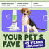 7.4 oz. TropiClean Warm Vanilla Waterless Facial Cleanser for Dogs | Dog Foam Face Wash | Dog Face Wash Derived from