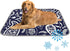 Generic Cooling Mats for Dogs Ice Silk Dog Outdoor Cooling Mat Paisley Flowers