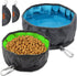 LumoLeaf Collapsible Dog Travel Bowl - 2 Packs Large 68oz/80oz Lightweight Foldable Bowls for Pets with Zipper