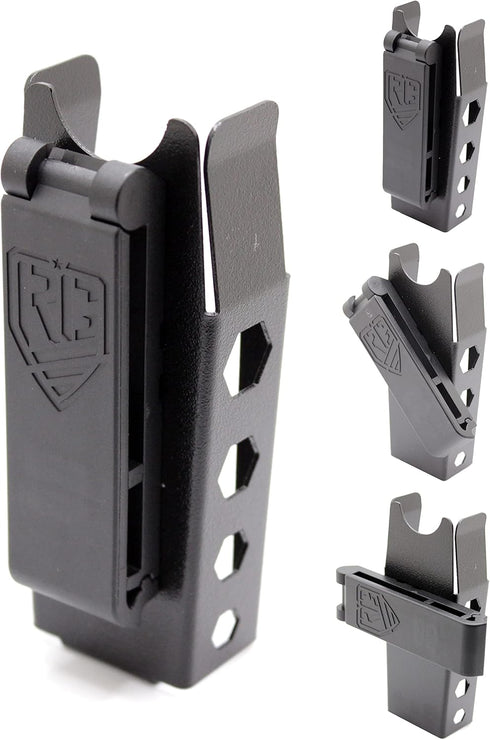 RAE GEAR Leatherman SURGE Compatible Sheath, Universal Belt Size & Rotatable Belt Clip (Tool Not Included)