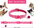 Puppy Collars with Bell, Adjustable Litter Collars for Newborn Pets, Set of 19