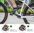 ROCKBROS Dual Function MTB Mountain Bike Pedals, Aluminum Clipless & Flat Platform 9/16" with Cleats