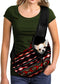 Aztec Pattern Front Sling Puppy Carrier - Tribal Geometry Print Travel Bag for Small Dogs & Cats, Outdoor Hands-Free